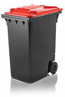 Waste bins 240-360 litre from Weber
